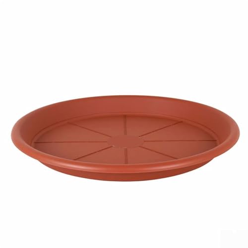 Dem Piatto Per Vaso Quadrato Marrone 28 Cm (6 Pezzi)