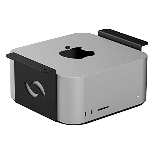 Humancentric Supporto Da Scrivania Compatibile Con Mac Studio Mount, Proteggi O Nascondi Il Tuo Mac Studio Sotto La Scrivania Con Un Supporto, Support