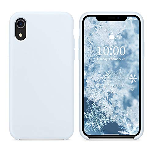 Surphy Cover Compatibile Con Iphone Xr, Custodia Per Iphone Xr Silicone Slim Cover Antiurto Con Fodera In Microfibra, Anti-Graffio Cover Case Per Ipho