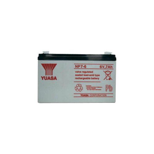 Yuasa - Piombo La Batteria Yuasa Np7-6 6V 7Ah - Np76