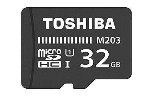 Toshiba M203 Scheda Di Memoria Microsdhc 32Gb - 100Mb/S - Classe 10 - U1 + Adattatore