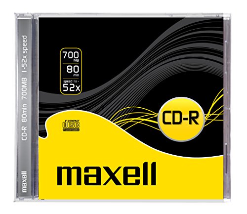 Maxell Cd-R 80 - Confezione Da 1