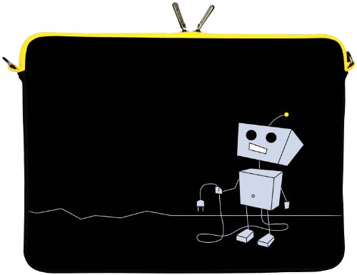 Digittrade Ls156-10 Peppy Love Netbook Sleeve Laptop Neopren Case Custodia Portatile Borsa Involucro Protettivo 25,9Cm (10,2 Pollice) Nero
