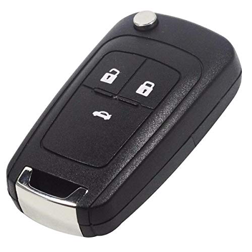 Salpie Guscio Chiave 3 Tasti Compatibile Con Opel Insignia, Chevrolet Cruze - Aveo - Spark - Captiva, Daewoo