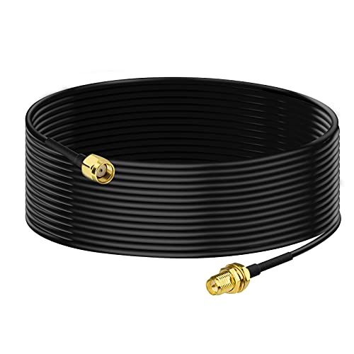 Bingfu Cavo Rp-Sma Prolunga Antenna Wifi 5 M Adattatore Da Rp-Sma Maschio A Rp-Sma Femmina Rg174 Per Scheda Di Rete Wireless Mini Pci Express Pcie Ada