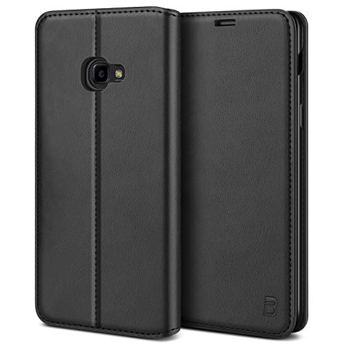 Bez Cover Xcover 4, Cover Xcover 4S, Custodia Compatibile Per Samsung Xcover 4, Protettiva Portafoglio In Pelle Con Porta Carta Di Credito, Kick Stand