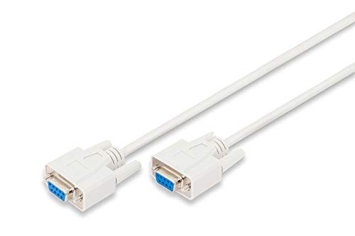 Cavo Di Collegamento Seriale Digitus - Da D-Sub 9 A D-Sub 9 - Da Presa A Presa - 3,0 M - Rs-232 - Rs-485 - Beige