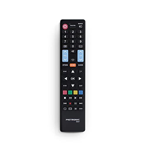 Metronic 495343 Telecomando Sostitutivo Universale Per Tv Marca Sony, Nero