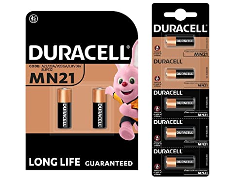 7X Duracell Mn21 A23 23A (1 Blister Da 2 Batterie + 1 Blister Da 5 Batterie) 7 Pile