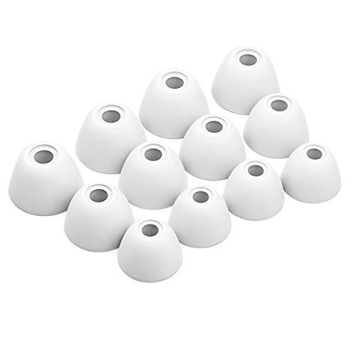 Okuli 12 X Gommini Auricolari In Silicone Ricambio Per Samsung Galaxy Buds 1 Auricolari Cuffie In Bianco