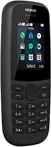Nokia 105 Dual-Sim 4G (2019) Nero Sbloccato