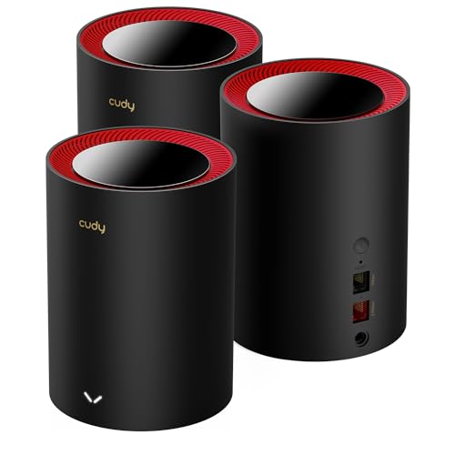 Cudy Ax3000 2,5G Sistema Di Mesh Wi-Fi 6 Wi-Fi 6, 2,5 G Wan, Backhaul Ethernet, Ideale Per 1Gig+ Internet, Wireguard, Openvpn, Zerotier, Cloudflare, D