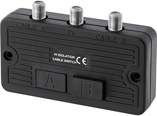 Commutatore, Cavo Satellitare Tv Dvb-T Hd Digitale Hdtv 4K Ultrahd 3D