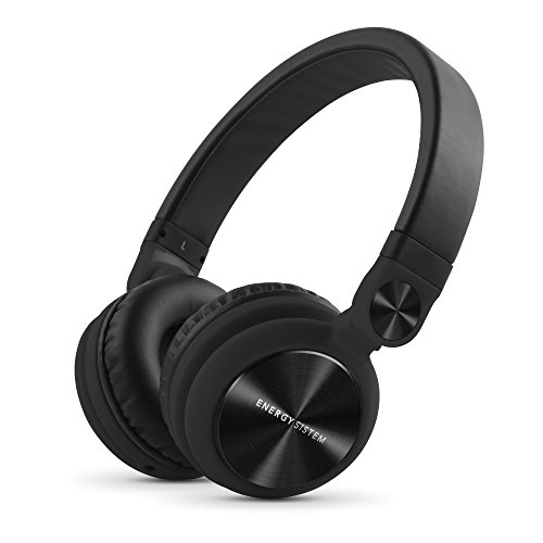Energy Headphones Dj2 Black Mic (Padiglioni Girevoli, Cavo Rimovibile, Control Talk, Pieghevoli)