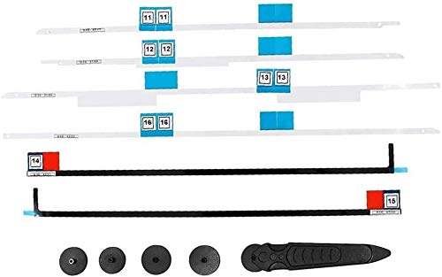 Olvins Kit Di Strisce Adesive Per Display Lcd + Kit Di Strumenti Per La Rimozione Dello Schermo Lcd Con Impugnatura A Ruota Per Imac 27 "A1419 (076-14