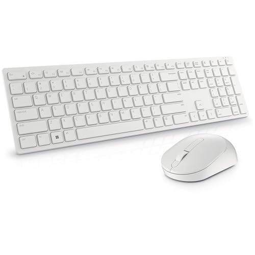 Tastiera E Mouse Senza Fili Dell Pro - Km5221W - Italiano (Qwerty) - Bianca
