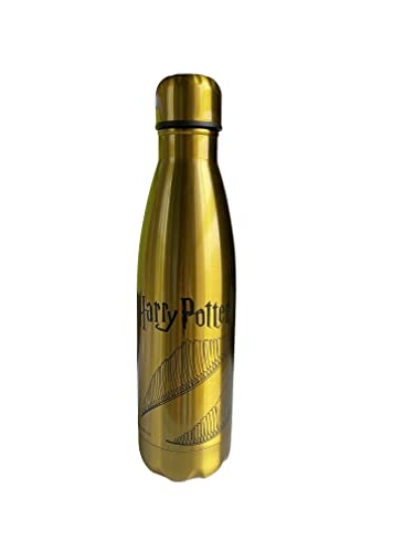 Harry Potter Bouteille Aluminium 500 Ml Vif D Or