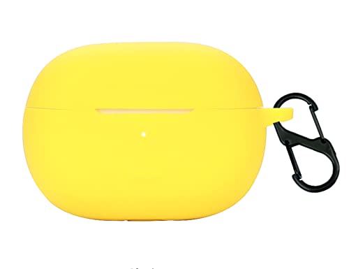 Giopuey Cilicone Case Per Redmi Buds 4 Pro, Redmi Buds 4 Pro Custodia, Ultrasottile, Resistente Ai Graffi, Redmi Buds 4 Pro Cover - Giallo