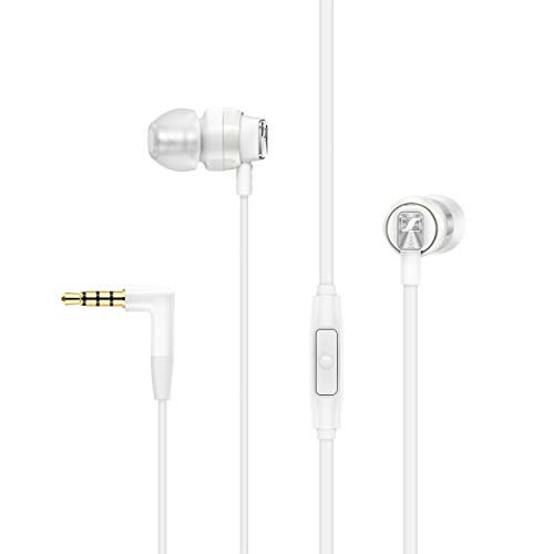 Sennheiser Cx 300S Microcuffia Microfonica Tipo Ear Canal Con Comandi Remoti Universali, Bianco