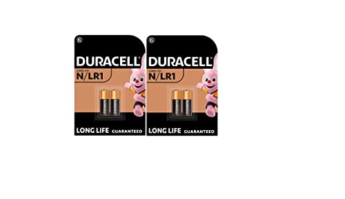 4X Duracell N/Lr1 E90 (2 Blister Da 2 Batterie) 4 Pile