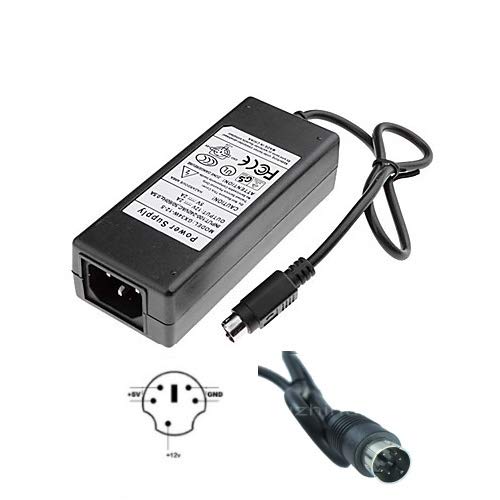 Top Chargeur * Adattatore Caricatore Caricabatteria Alimentatore 12V 5V 2A 5 Pin Per Disco Rigido Hard Disk Trekstor Datastation Maxi X.U De3502-T