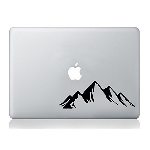 Montagne Colline Macbook Laptop Sticker Decalcomania Vinile Tablet Pelle Murale Art Graphic Laptop Vinile Adesivo Macbook Decalcomania Arte Mela