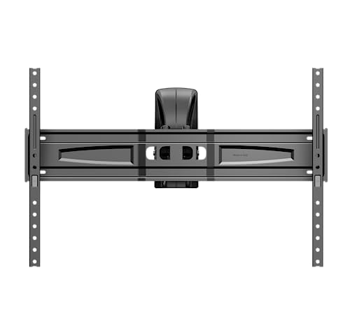 Meliconi Flatstyle Fdrp600, Supporto Tv Parete A Doppio Braccio E Doppia Inclinazione, Staffa Per Tv A Schermo Piatto Da 40" A 82", Attacco Vesa 300-4