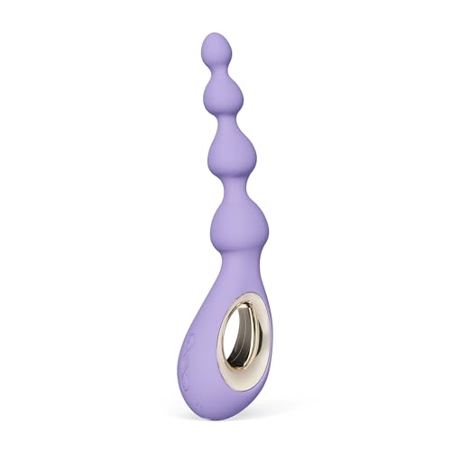 Lelo Soraya Beads Massaggiatore Anale Con Perline, Con Tecnologia Bow-Motion E 8 Modalità Di Vibrazione, Vibratore Anale, Perle Anali, Violet Dusk