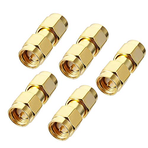 Tengko Sma Maschio A Sma Maschio Coassiale Adattatore Rf Connettore Sma Coassiale Jack Connettore (5 Pack)
