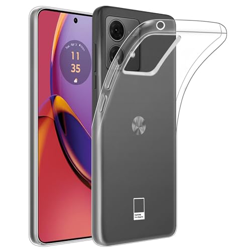 32Nd Clear Gel Series - Gel Transparente In Tpu Clear Case Cover Per Motorola Moto G84, Custodia Ultra Slim Cristallo Gel - Transparente