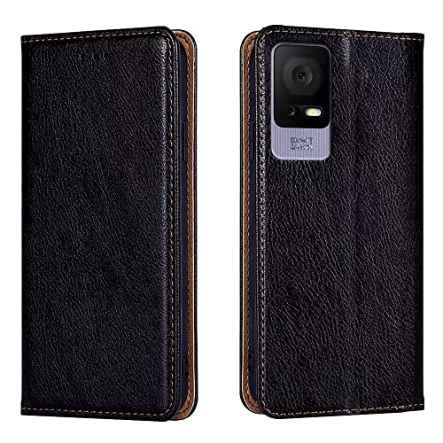 Honlen Custodia Per Tcl 406S / Tcl 405 / Tcl 406 / Tcl 408 (6.6" Inches) Magnetica Portafoglio Pelle Case Con Supporto E 2 Slot Schede Flip Telefono C