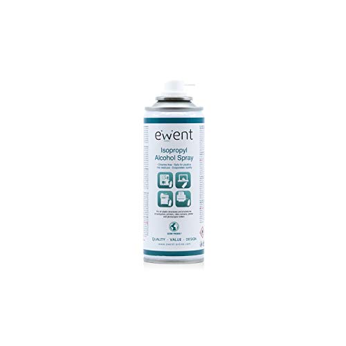 Ewent - Spray Alcool Isopropilico, Per Pulizia Di Schede Elettroniche E Strutture In Plastica Del Computer