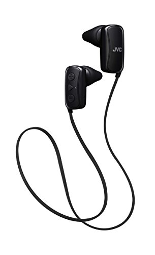 Jvc Gumy Auricolari In Ear Sport Bluetooth, Con Auricolare Nozzle Fit, A Prova Di Sudore (Ipx2), Auricolari S/M Inclusi, Microfono E Telecomando A 3 P