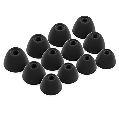 Okuli 12 X Gommini Auricolari In Silicone Ricambio Per Samsung Galaxy Buds 1 Auricolari Cuffie In Nero