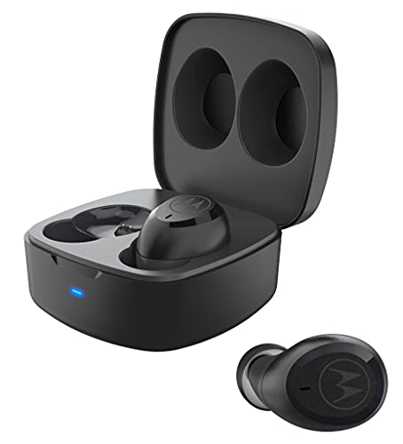Motorola Vervebuds 100 - Cuffie Wireless - Cuffie Auricolari Bluetooth 5 Mini - Impermeabile Ip55 E 14H Con Custodia Di Ricarica - Compatibile Con Ale
