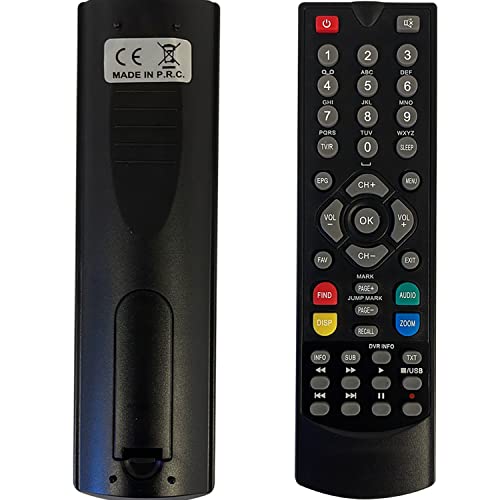 Leyf Telecomando Compatibile Con Dispositivi Avanit Smart, Xoro, Sostituzione Ottica Televisore Telecomando Facile Regolazione-Alta Qualità