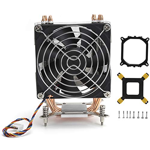 Dissipatore Cpu Per Lga2011 1366 1150 1151 1155 1156 Forniture Per Computer, Ventola Di Raffreddamento Con Dissipatore Di Calore, Con Tubo In Rame A 4