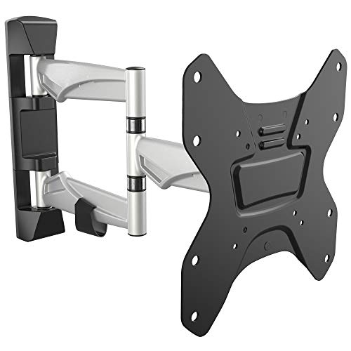 Ricoo Supporto Tv Parete S3222 Girevole Inclinabile Televisore 30-55" (76-140 Cm) Staffa Universale Televisione Led/Lcd/Curvo Vesa 75 X 75-200 X 200