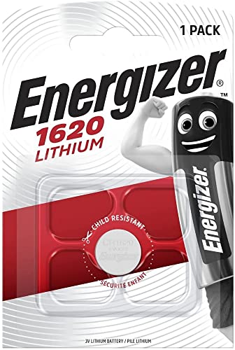 Energizer Pilas Especiales E300844002, Cr1620 Bl1 Br, Argento