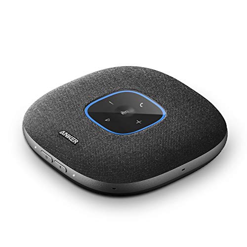 Anker Powerconf S3 - Altoparlante Per Conferenze Bluetooth 5, 6 Microfoni Integrati, Registrazione Audio Migliorata, 24 Ore Di Conversazione, Controll