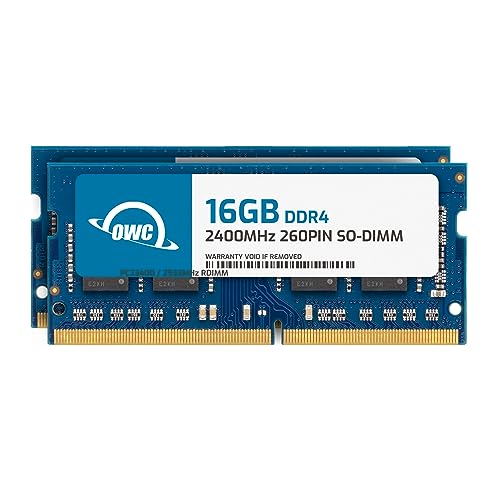 Owc - 32Gb Owc Kit Per L'Espansione Della Memoria - 2 X 16Gb Pc19200 Ddr4 2400Mhz So-Dimms Per Imac (Mid 2017), Mac Mini (Late 2018), E Pc Compatibili