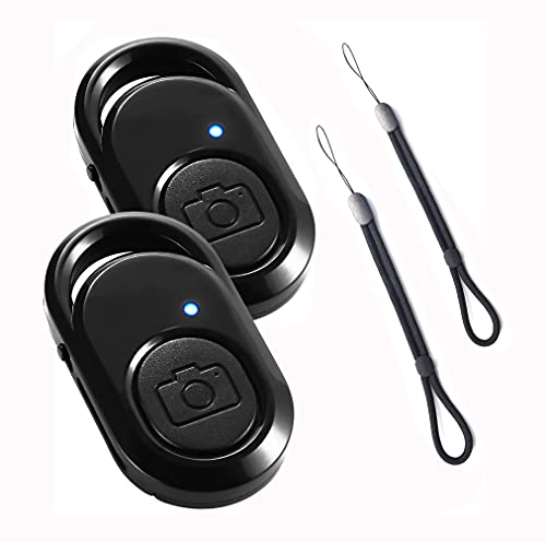 2Pcs Bluetooth Telefono Autoscatto Pulsante Di Scatto, Manufatto Selfie Per Telefono Cellulare Senza Fili Compatibile Os Android, Bluetooth Telefono S