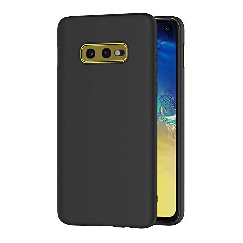 Aicek Cover Per Samsung Galaxy S10E, Cover Samsung S10E Nero Silicone Case Molle Di Tpu Sottile Custodia Per Galaxy S10E