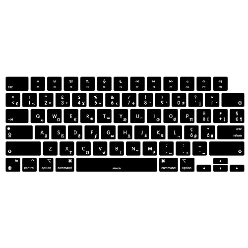 Mingfi Italiano Silicone Copritastiera Per Macbook Air M2 13.6" A2681 Macbook Pro 14" 16" M1/M2 Pro/Max A2779(2023) A2442 A2780(2023) A2485 Chip Touch