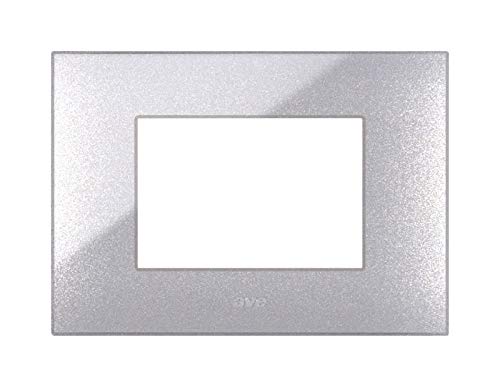Ave 44Pj03Gm Placca Young44 Grigio Metall. 3Mod