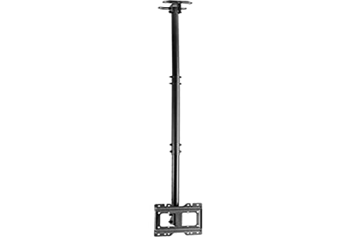 Nvs Lcd50 Supporto Staffa Da Soffitto Per Tv Lcd Led 24 26 28 32 40 42" Pollici, Nero