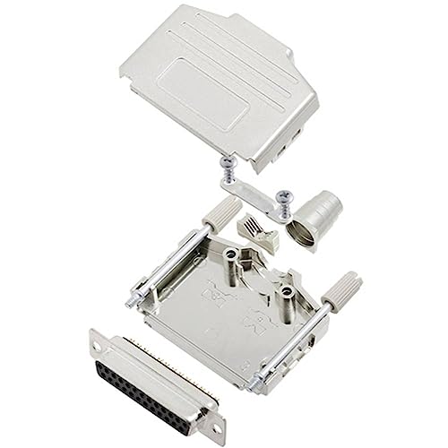 Tru Components Tcdppk25Mdmsk 7709116 Kit Connettori Femmina Sub-D 180 ° Numero Poli (Num): 25 Punte A Saldare 1 Pz.