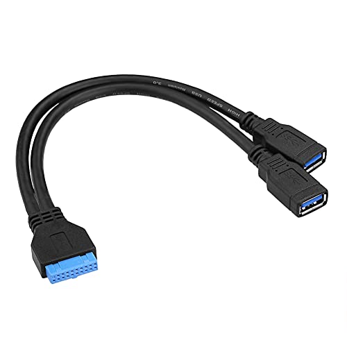 Sienoc Usb 3.0 Scheda Madre Cavo Adattatore 20 Pin Header Convertire A Tipo A Femmina Y Cavo 20 Cm