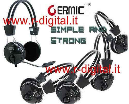 Cuffie Con Microfono Per Computer E Portatile Ermic T11Mv