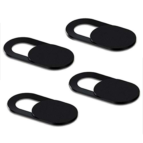 Rey [4 Pezzi] Webcam Cover, Copri Webcam Slider Copertura Webcam Ultra Sottile Camera Cover Per Laptop, Pc, Computer Portatile, Phone, Tablet, Smartph